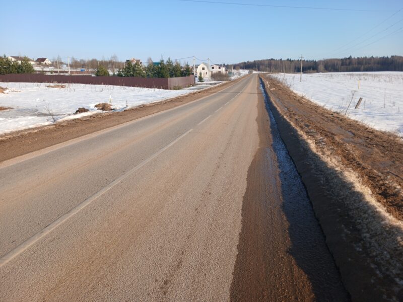 Автодорога (лыжероллеры) Н Горбово — Лызлово, состояние на 15 марта 2026 по отзыву, фото 2. 
